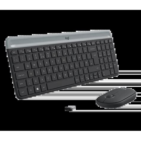 Logitech Wireless Keyboard and Mouse Combo MK470 (GRAPHITE) 2-Year Limited Hardware warranty 